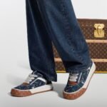 Louis Vuitton LV x The Darjeeling Limited LV Tilted Sneaker Blue For Men - 1AJTLH - Image 3