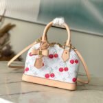 Louis Vuitton LV x TM Alma BB Top Handle Bag 9.3in/ 24cm Muticolor Gold Hardware For Women M14234 - Image 4
