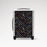 Louis Vuitton LV x TM Horizon 55 Suitcase 21.7in/ 55cm Multicolor Noir Silver Hardware M13787 - Image 4