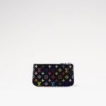 Louis Vuitton LV x TM Key Pouch Multicolore Noir For Women 4.7in/12cm M13664 - Image 4