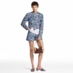 Louis Vuitton LV x TM Lily Mule Cherry Denim For Women 1AHLTF - Image 3