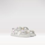 Louis Vuitton LV x TM LV Sunset Flat Comfort Sandal White For Women 1AGXEQ - Image 4