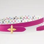 Louis Vuitton LV x TM Mini Flowergram 15mm Reversible Belt White For Women M8992U - Image 3