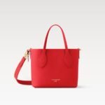 Louis Vuitton LV x TM Neverfull Inside Out BB Tote Bag 10.4in/ 26cm Cherry Denim Gold Hardware For Women M14997 - Image 7