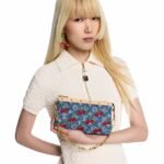 Louis Vuitton LV x TM Pochette Accessories Shoulder Bag 8.7in/ 22cm Cherry Denim Gold Hardware For Women M13994 - Image 2