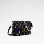 Louis Vuitton LV x TM Pochette Accessoires Shoulder Bag 8.7in/ 22cm Multicolor Monogram Canvas Gold Hardware For Women M13663 - Image 6