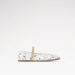 Louis Vuitton LV x TM Romy Flat Ballerina White For Women 1AGVFM - Image 4