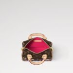 Louis Vuitton LV x TM Speedy Bandouliere 20 Top Handle Bag 8.1in/ 20cm Monogram Canvas Gold Hardware For Women M14175 - Image 7