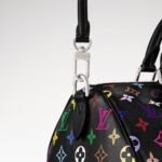 Louis Vuitton LV x TM Speedy Soft 30 Top Handle Bag 11.8in/ 30cm Multicolored Gold Hardware For Women M13257 - Image 6