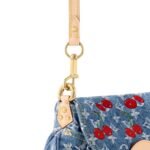 Louis Vuitton LV x TM Sunset Monogram Shoulder Bag 10.6in/ 27cm Cherry Denim For Women M13680 - Image 6