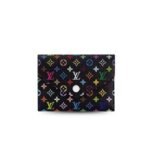 Louis Vuitton LV x TM Victorine Wallet Multicolore Noir For Women 4.7in/12cm M14163