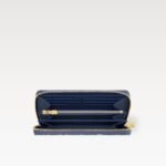 Louis Vuitton LV x TM Zippy Wallet Cherry Denim For Women 7.7in/19.5cm M23161 - Image 3