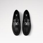 Louis Vuitton Major Loafer Black For Men 1AHAU2 - Image 4