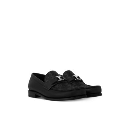 Louis Vuitton Major Loafer Black For Men - 1AHQ81