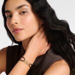 Louis Vuitton Script Bracelet Black For Women - M4479Z - Image 5