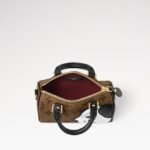 Louis Vuitton Nano Speedy Top Handle Bag 6.3in/ 16cm Brown Gold Hardware For Women M83688 - Image 5