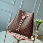 Louis Vuitton NeoNoe MM Bucket Bag Pink For Women 10.2in/26cm N40198 - Image 8