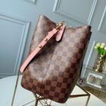 Louis Vuitton NeoNoe MM Bucket Bag Pink For Women 10.2in/26cm N40198 - Image 3