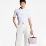 Louis Vuitton Neverfull Bandouliere Inside Out BB Tote Bag 10.4in/ 26cm Misty Lilac Gold Hardware For Women M25656 - Image 3