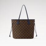 Louis Vuitton Neverfull Inside Out MM Navy For Women 12.2in/31cm M14994 - Image 5