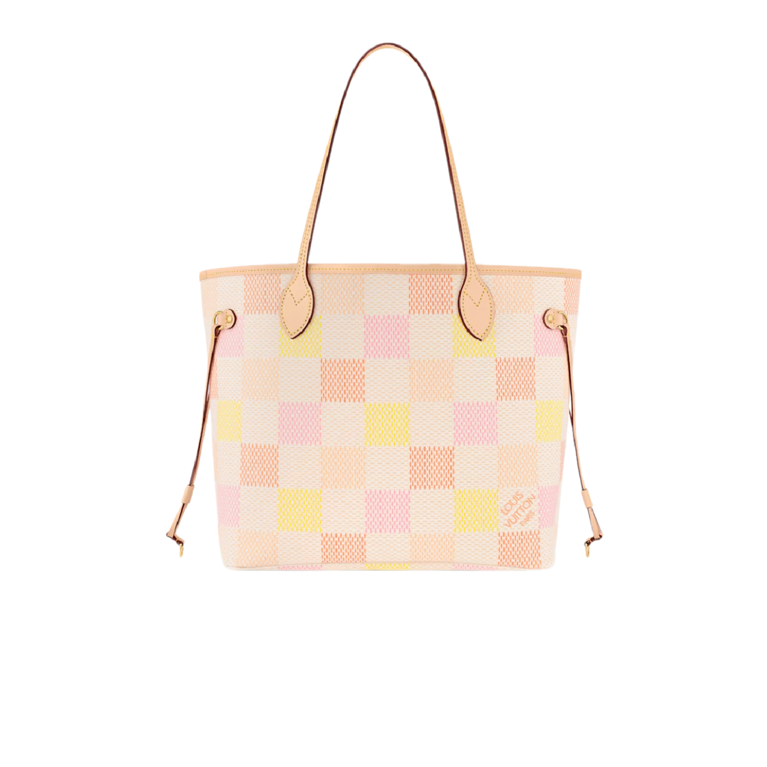 louis-vuitton-neverfull-mm-N40668.png Louis Vuitton Neverfull MM Tote Bag 12.2in/ 31cm Gold Hardware For Women N40668 - Image 1