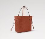 Louis Vuitton Neverfull MM Tote Bag 12.2in/ 31cm Kenyan Fauve Gold Hardware For Women M12467 - Image 4