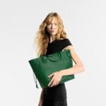 Louis Vuitton Neverfull MM Tote Bag 12.2in/ 31cm Borneo Green Gold Hardware For Women M12195 - Image 2