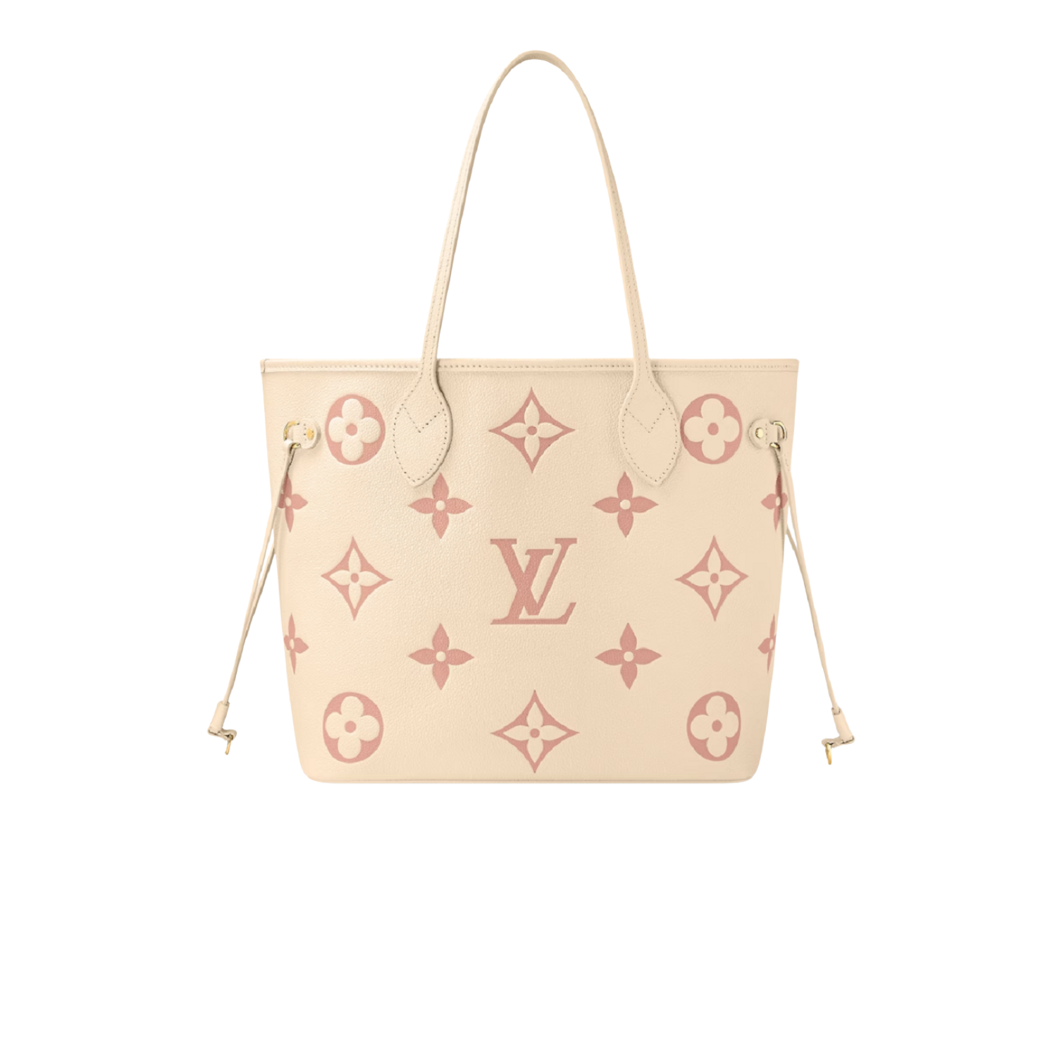 louis-vuitton-neverfull-mm-m21579.png Louis Vuitton Neverfull MM Tote Bag 12.2in/ 31cm Creme Gold Hardware For Women M21579 - Image 1