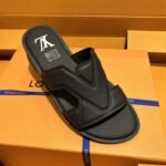Louis Vuitton Oasis Mule Black For Men - Image 3