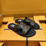 Louis Vuitton Oasis Mule Monogram Ebene For Men - Image 7