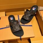 Louis Vuitton Oasis Mule Monogram Ebene For Men - Image 6