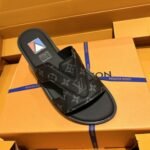 Louis Vuitton Oasis Mule Monogram Black For Men - Image 5