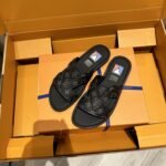 Louis Vuitton Oasis Mule Monogram Black For Men - Image 4