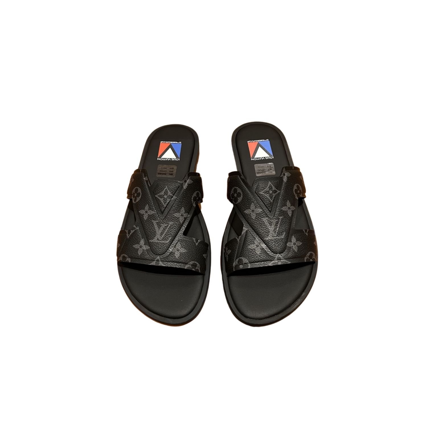 louis-vuitton-oasis-mule-monogram-black.jpg Louis Vuitton Oasis Mule Monogram Black For Men - Image 1