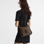 Louis Vuitton Odeon PM Monogram Canvas Black For Women 10.2in/26cm M45353 - Image 2