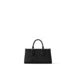 Louis Vuitton OnTheGo East West Tote Bag 9.8in/ 25cm Black Gold Hardware For Women M23640 - Image 3