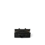 Louis Vuitton OnTheGo East West Tote Bag 9.8in/ 25cm Black Gold Hardware For Women M23640 - Image 4