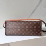 Louis Vuitton OnTheGo Organizer Top Handle Bag 14.6in/ 37cm Monogram Brown Gold Hardware For Women M14235 - Image 4