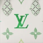 Louis Vuitton OnTheGo PM Tote Bag 9.8in/ 25cm Green Gold Hardware For Women M24079 - Image 2