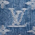 Louis Vuitton Papillon Blue Denim For Women M46830 - 10.6 Inches / 26.9 Cm - Image 2