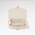 Louis Vuitton Pochette Metis East West Top Handle Bag 8.5in/ 21.5cm Dream Cream Gold Hardware For Women M25682 - Image 4