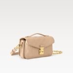 Louis Vuitton Pochette Metis East West Shoulder Bag 8.5in/ 21.5cm Sand Gold Hardware For Women M14322 - Image 3