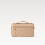 Louis Vuitton Pochette Metis East West Shoulder Bag 8.5in/ 21.5cm Sand Gold Hardware For Women M14322 - Image 4