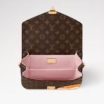 Louis Vuitton Pochette Metis Shoulder Bag 9.8inch/ 25cm Brown Gold Hardware For Women M47203 - Image 4