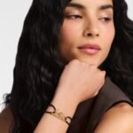 Louis Vuitton Script Bracelet Black For Women - M4479Z - Image 4