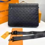 Louis Vuitton S-Lock Briefcase Taurillon Monogram Black For Men, Men's Bags, Shoulder And Crossbody Bags 14.6in/37cm LV M20835 - Image 3
