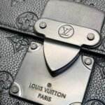 Louis Vuitton S-Lock Briefcase Taurillon Monogram Black For Men, Men's Bags, Shoulder And Crossbody Bags 14.6in/37cm LV M20835 - Image 5
