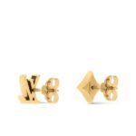 Louis Vuitton Sailor Earrings Gold-Toned - M02716 - Image 3