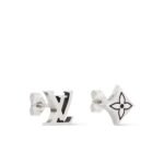 Louis Vuitton Sailor Earrings Silver-Toned - M02749 - Image 2