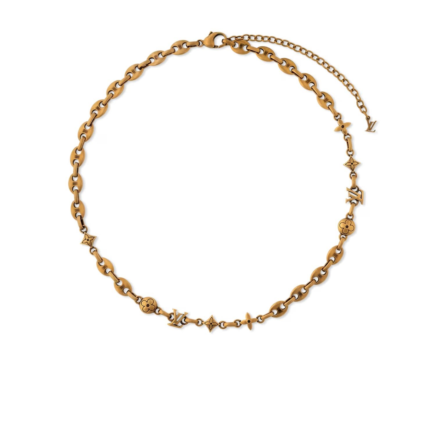 louis-vuitton-sailor-necklace-gold.jpg Louis Vuitton Sailor Necklace Gold-Toned - M02725 - Image 1